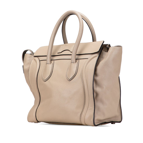 Luggage Bag Grainy Leather Mini