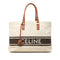 Horizontal Cabas Plein Soleil Tote Canvas with Leather