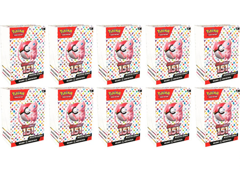 Pokémon TCG Scarlet & Violet 151 6pk Booster Bundle 10x Lot