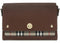 Burberry Vintage Check and Leather Note Crossbody Bag Tan