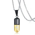 Hollow Pill Urn Necklace
