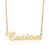 18k Gold/Silver Custom Name Chain