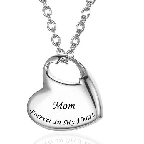 Heart Keepsake Urn Necklace