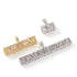 Custom Letter Hollow Square Necklace
