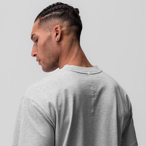 0797. Tech Essential™ Relaxed Tee - Heather Grey
