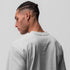 0797. Tech Essential™ Relaxed Tee - Heather Grey