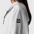 ASRV x Equinox Sorona® French-Terry Oversized Zip Hoodie - Heather Grey