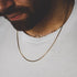 2mm Classic Men's Minimal Box Cuban Chain