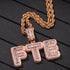 VVS Jewelry Custom Candy Letter Pendant Necklace