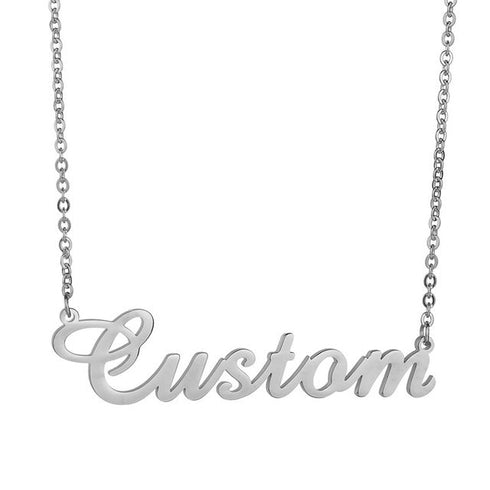 18k Gold/Silver Custom Name Chain