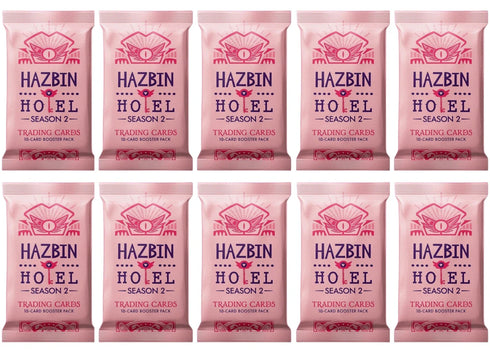 Hazbin Hotel Season 2 2nd Edition Booster Pack 10x Lot