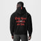 0874. Tech-Terry™ Zip Pocket Hoodie - Black "Target Acquired"