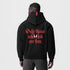 0874. Tech-Terry™ Zip Pocket Hoodie - Black "Target Acquired"