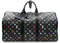 Louis Vuitton x Takashi Murakami Keepall Bandouliere 50 Black Multicolored