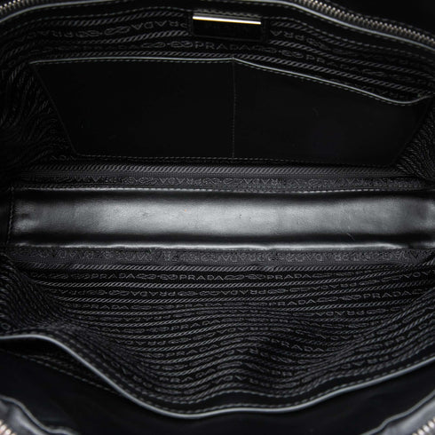 Convertible Zip Around Briefcase Saffiano Leather Medium