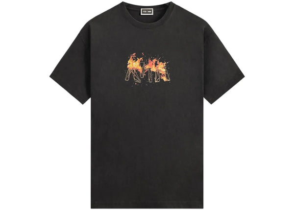 Kith x Marvel Ghost Rider Vintage Tee Black
