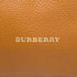 Canterbury Tote Leather and House Check Canvas Small