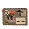 Courrier Pouch GG Coated Canvas with Applique