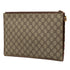 Courrier Pouch GG Coated Canvas with Applique