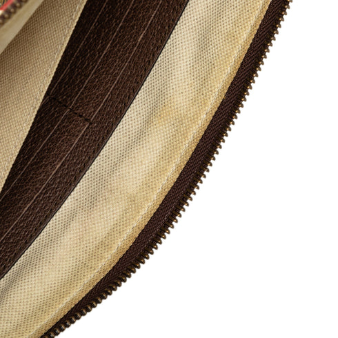 Courrier Pouch GG Coated Canvas with Applique