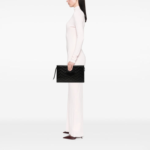GG Marmont Clutch Matelasse Leather