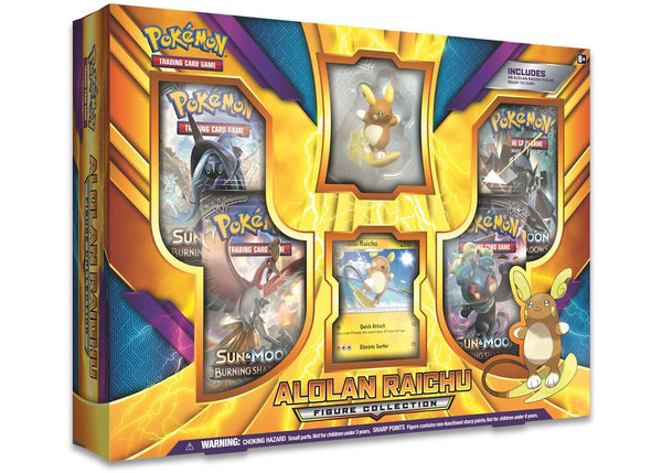 2018 Pokemon TCG Alolan Raichu Figure Collection