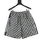 Dior Oblique All-Over Print Shorts with Side Webbing