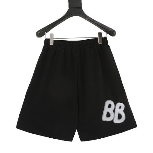 Gucci × Balenciaga 2023 Fall/Spring Collaboration Series: Logo-Print Colorful Hand-Painted Shorts