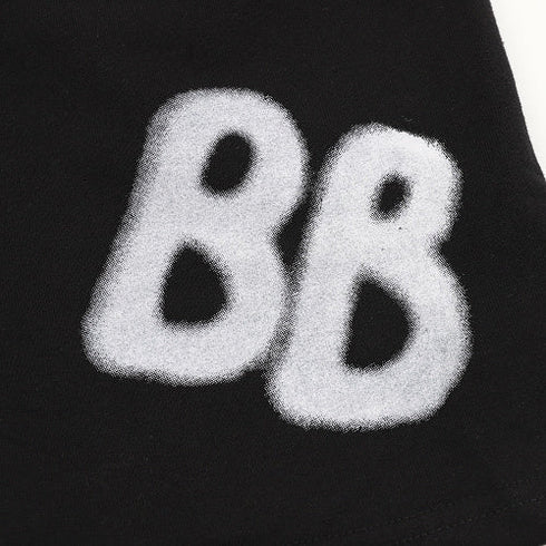 Gucci × Balenciaga 2023 Fall/Spring Collaboration Series: Logo-Print Colorful Hand-Painted Shorts