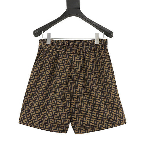 Fendi Double-F Monogram Print Shorts