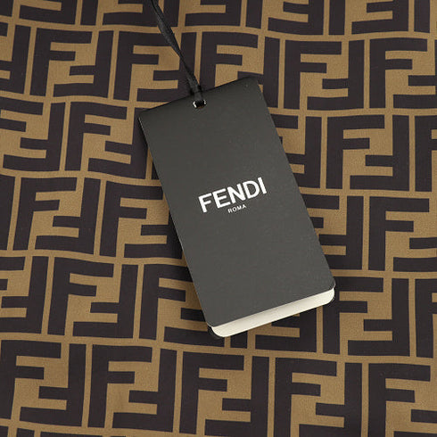 Fendi Double-F Monogram Print Shorts