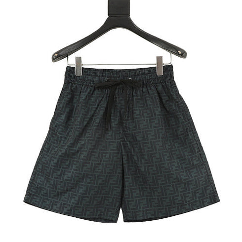 Fendi Double-F Monogram Print Shorts