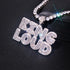 VVS Jewelry Custom Candy Letter Pendant Necklace