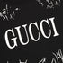 GUCCI 2026 New Arrival: All-Over Digital Print Short-Sleeve T-Shirt featuring Branch-Motif Lettering Logo