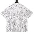 GUCCI 2026 New Arrival: All-Over Digital Print Short-Sleeve T-Shirt featuring Branch-Motif Lettering Logo