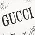GUCCI 2026 New Arrival: All-Over Digital Print Short-Sleeve T-Shirt featuring Branch-Motif Lettering Logo