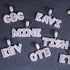 VVS Jewelry Custom Candy Letter Pendant Necklace
