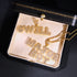 VVS Jewelry Custom Candy Letter Pendant Necklace
