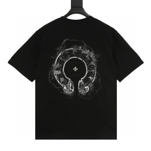 Chrome Hearts Front & Back Horseshoe T-Shirt