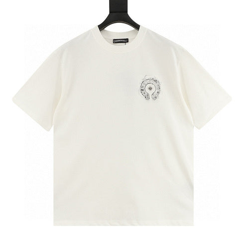 Chrome Hearts Front & Back Horseshoe T-Shirt