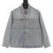 Louis Vuitton Monogram Denim Patchwork Long-Sleeve Jacket
