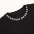Chrome Hearts Short-Sleeve T-Shirt with Sanskrit Lettering Print at the Neckline