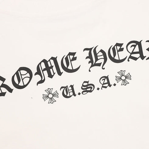Chrome Hearts T-Shirt with 3D Sanskrit Script on the Back