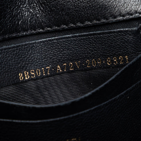 Baguette NM Bag Zucca Embossed Leather Mini