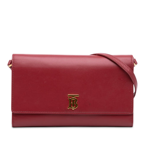 Hannah Wallet on Chain Leather