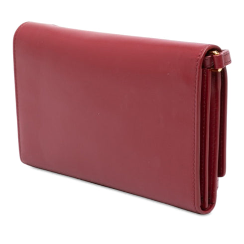Hannah Wallet on Chain Leather