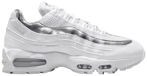 Nike Air Max 95 SE Big Bubble White Metallic Silver (W)