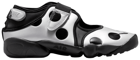 Nike Air Rift Polka Dots Black Metallic Silver (Women's)