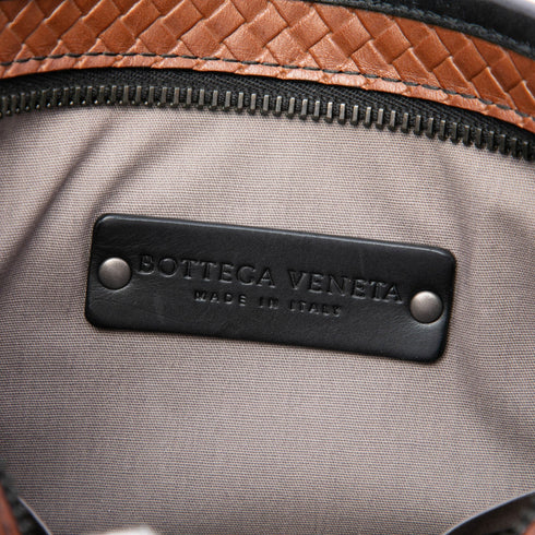 Flat Messenger Bag Intrecciato Nappa Medium