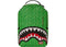 Sprayground Minecraft Creeper Shark Backpack Green